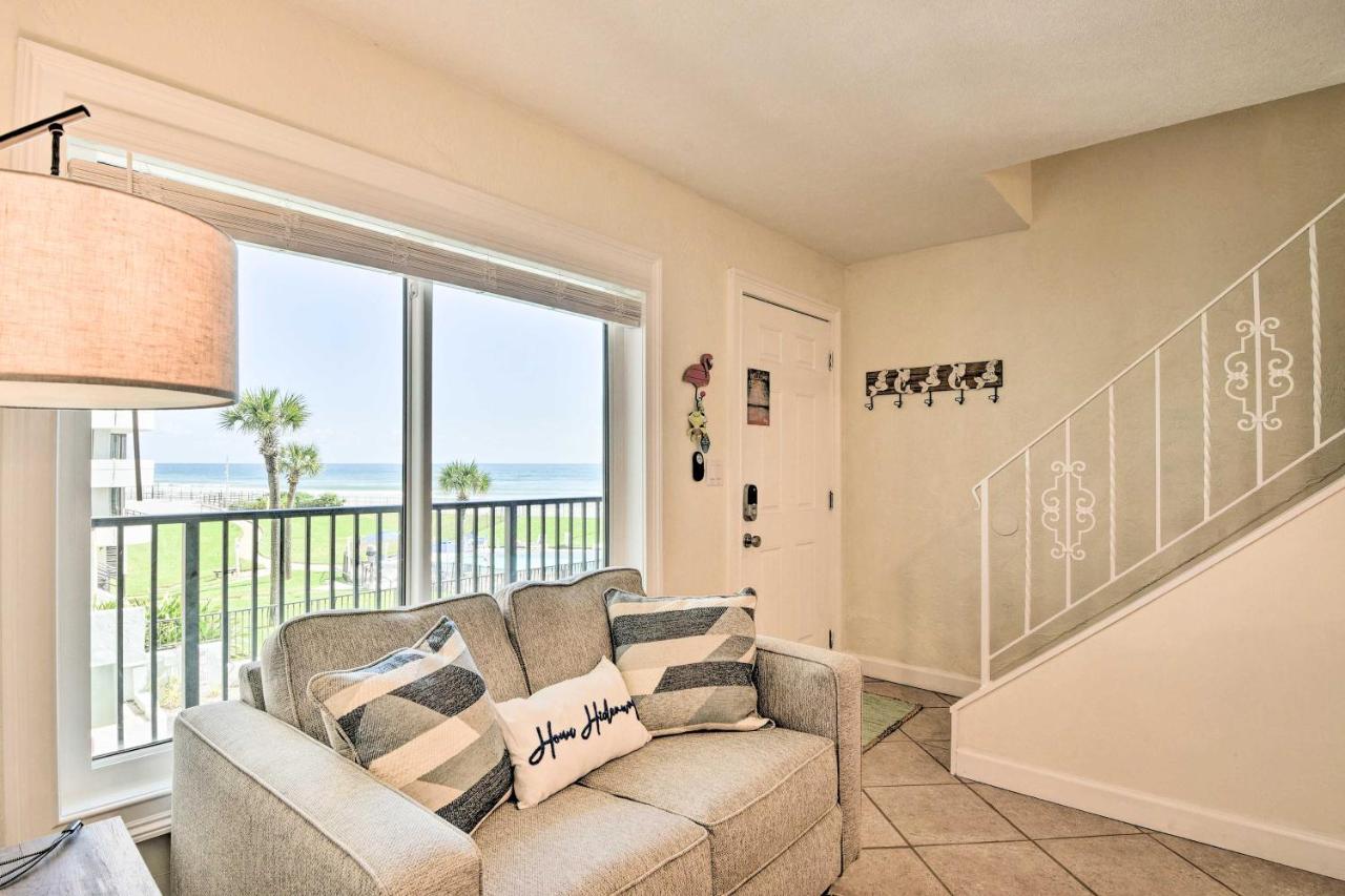 Family Friendly Oceanfront Condo With Pool! Daytona Beach Exterior photo